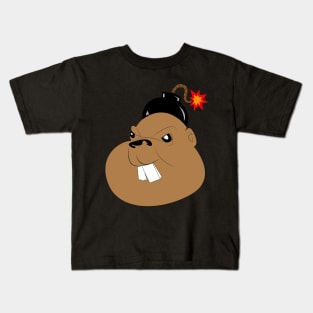 Angry Beaver v1.1 Kids T-Shirt